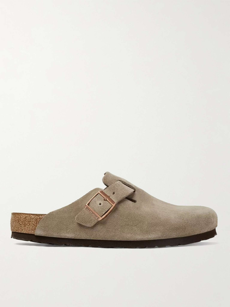 Boston Suede Clogs - 1