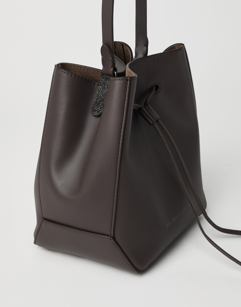 BC Duo small bucket bag in calfskin with monili 3