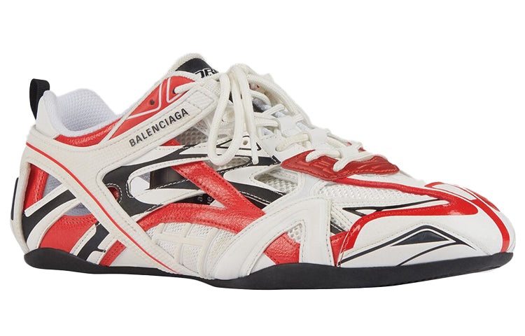 Balenciaga Drive Sneaker 'Red White' 624343W2FD16019 - 4