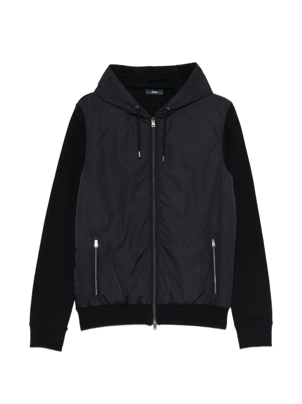 hooded zip jacket - 1