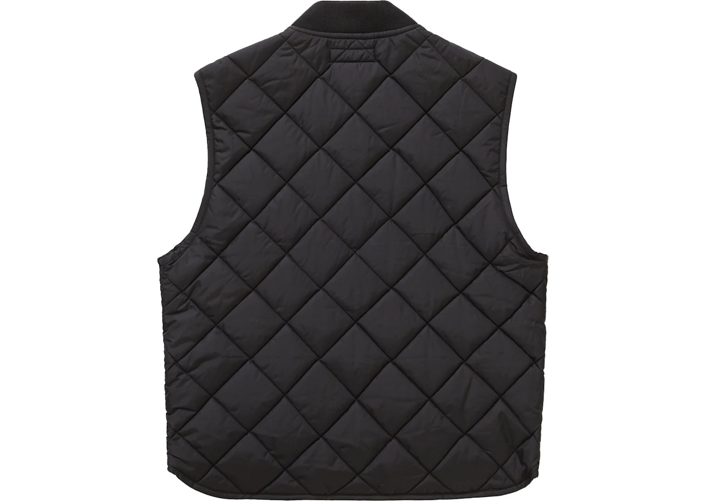 Supreme Pins Quilted Work Vest Black - 3
