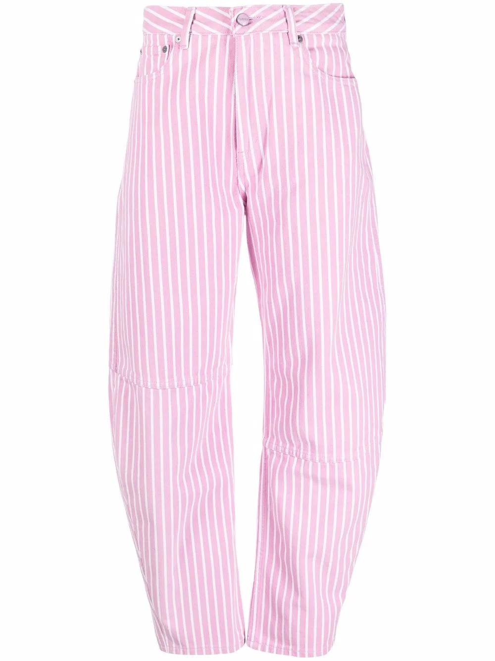 Stary wide-leg striped jeans - 1