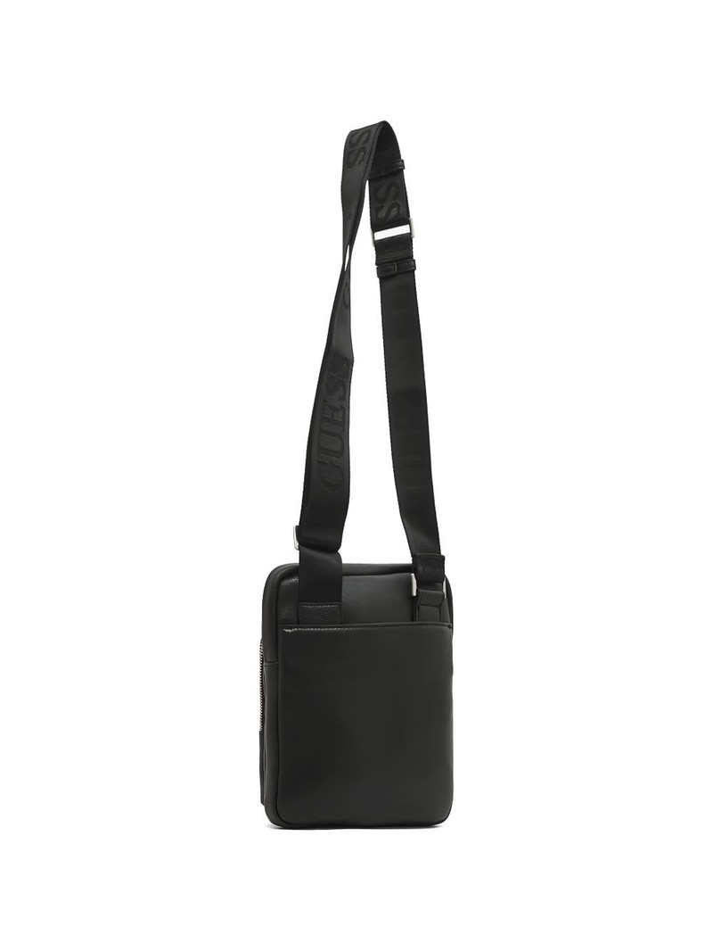 GUESS USA Boston logo-plaque messenger bag outlook