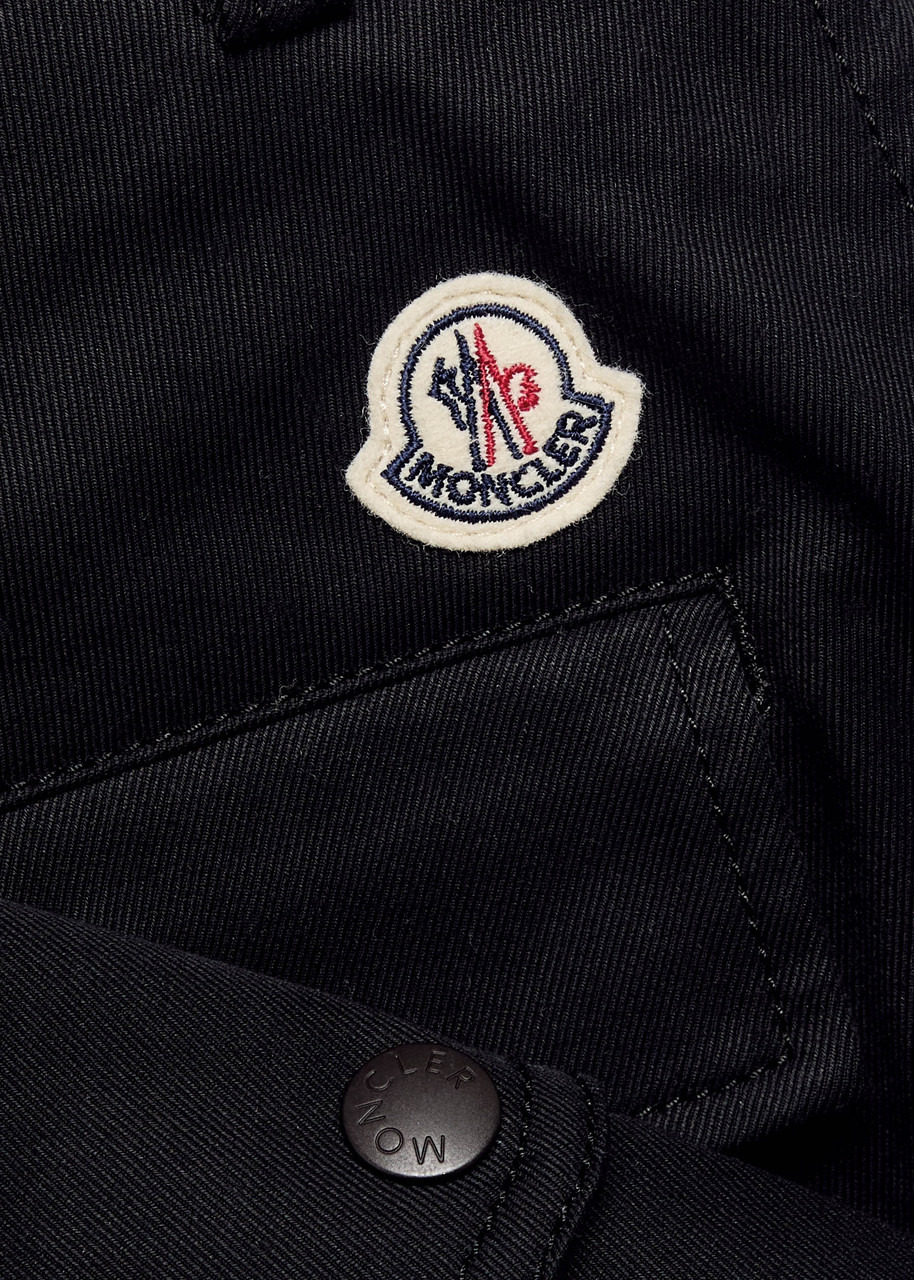 Moncler Barrel-leg Stretch-cotton Cargo Trousers - 5