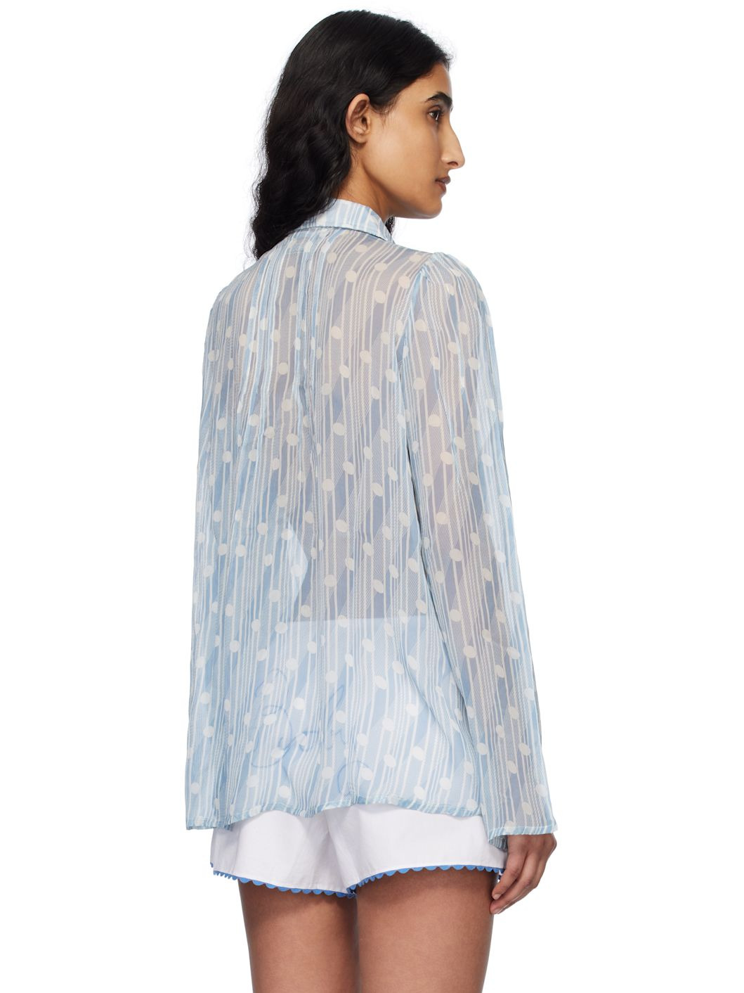 Blue Meridian Blouse - 3