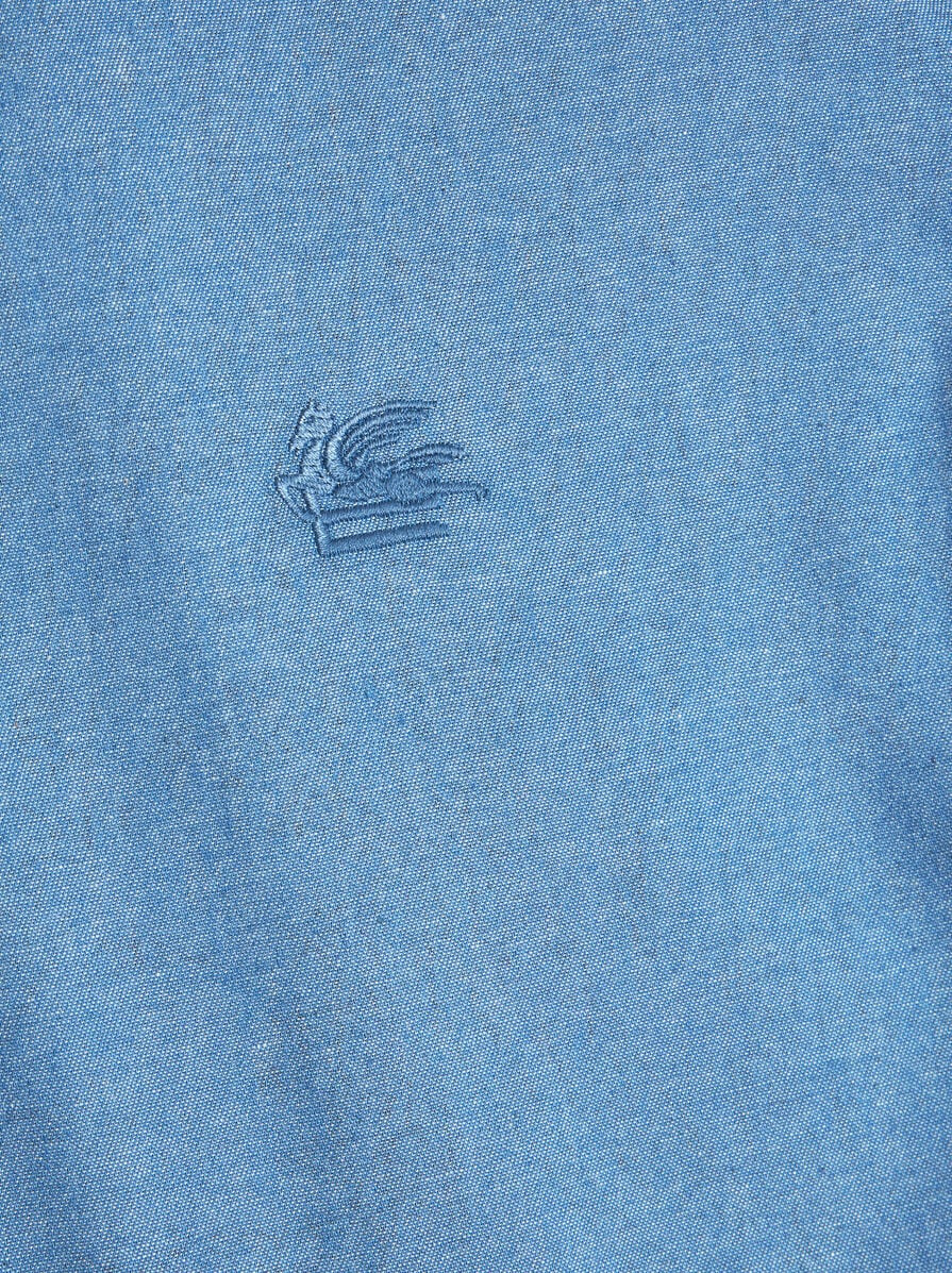 COTTON SHIRT WITH PEGASO - 6