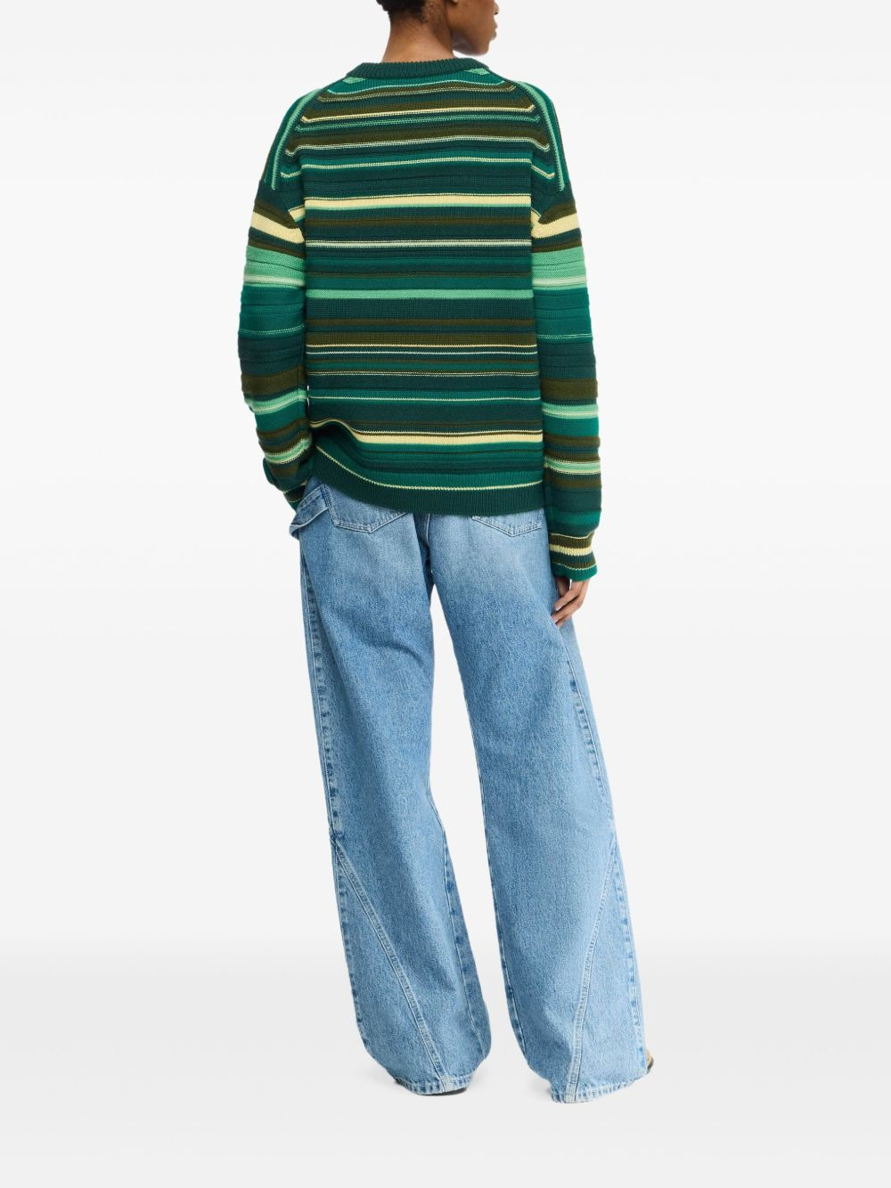 striped jumper - 3