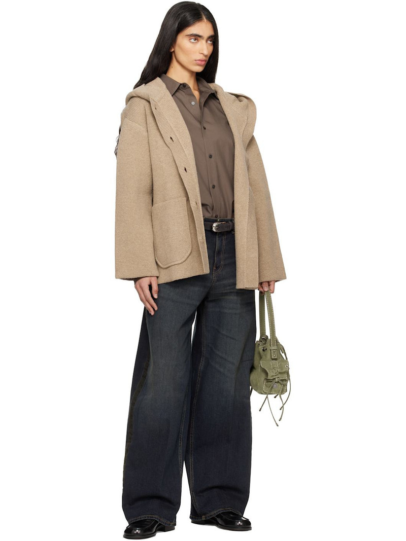 6397 Blue Tuxedo Roomy Jeans outlook