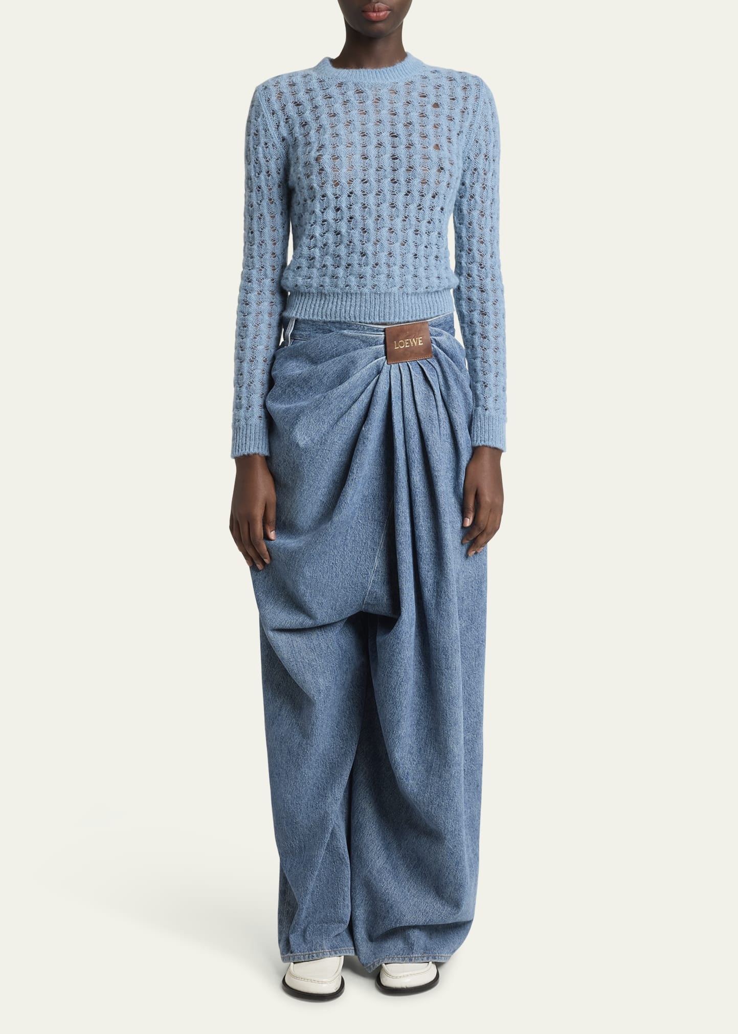 Cable Mohair Sweater - 2