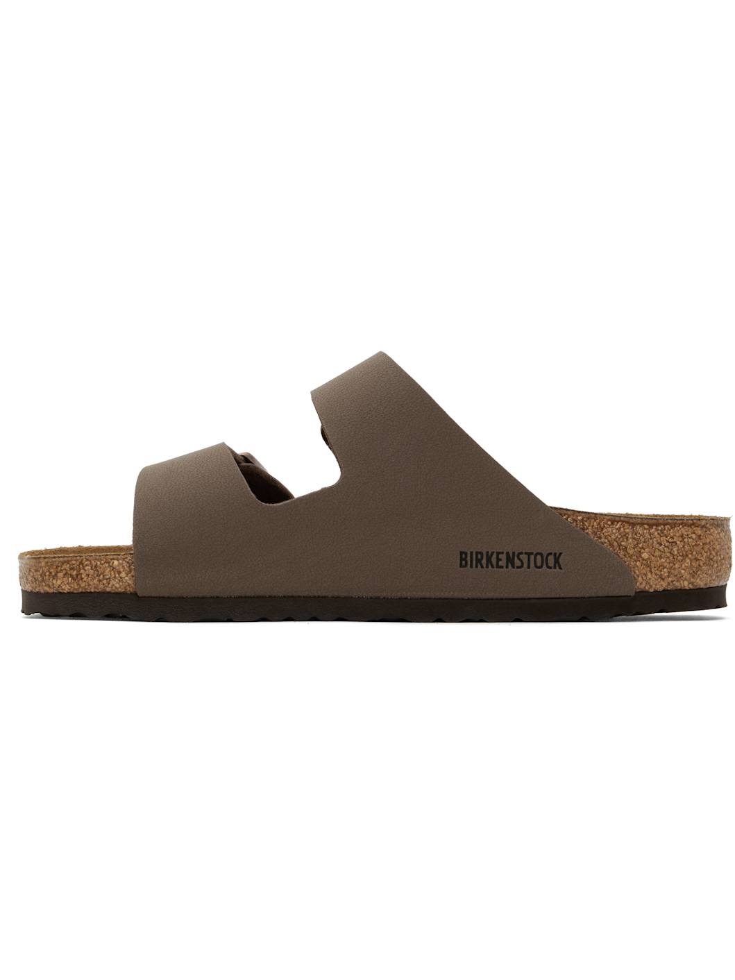 Brown Regular Arizona Sandals - 3