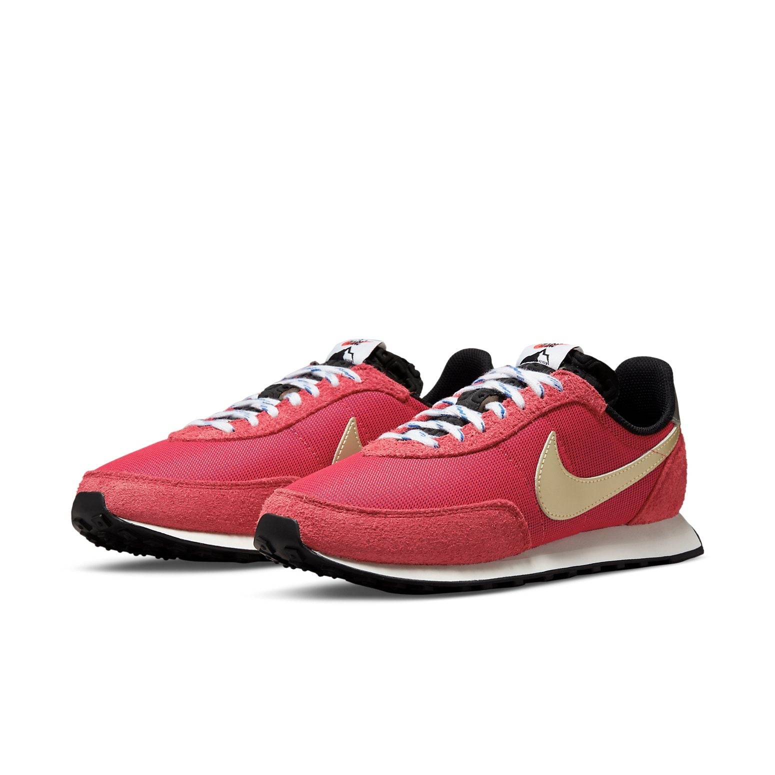 Nike waffle trainer red best sale