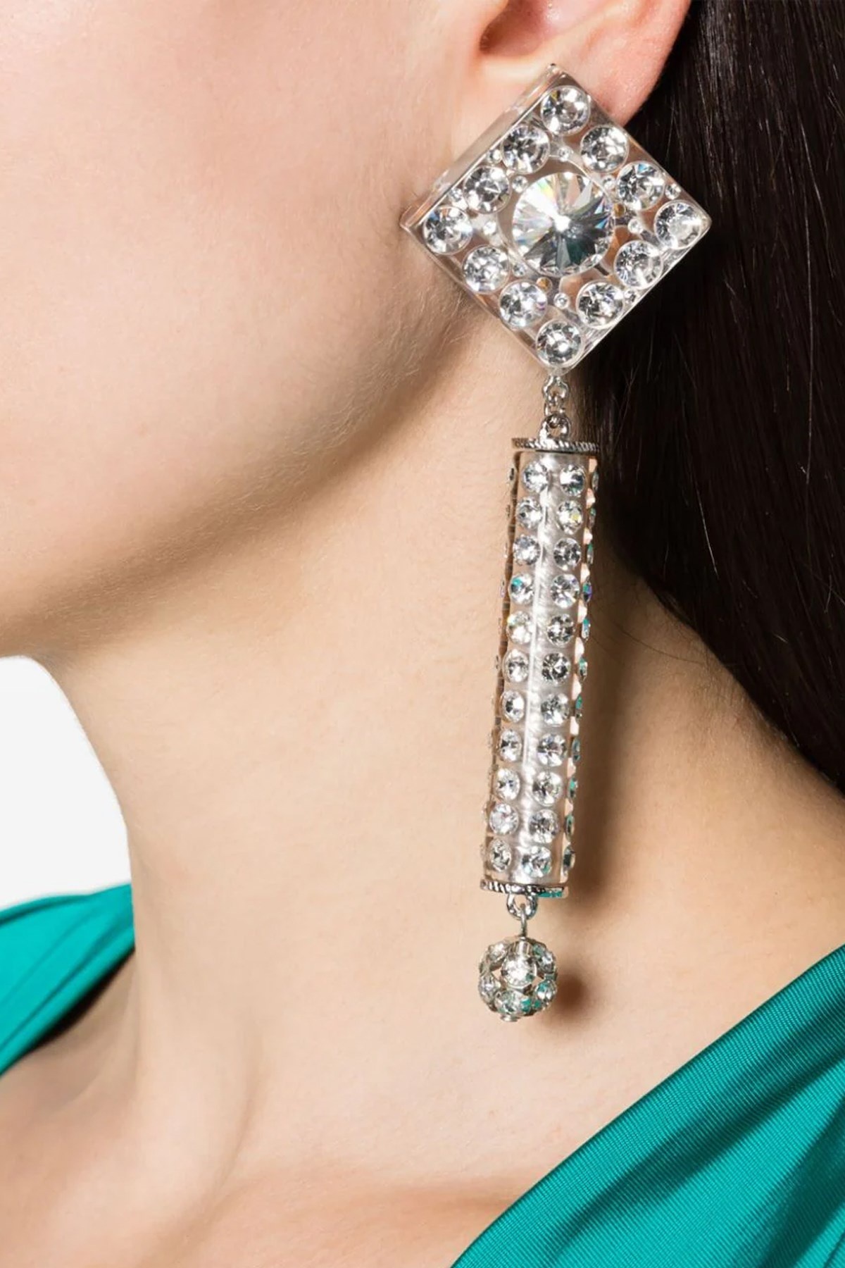 Crystal earrings - 2