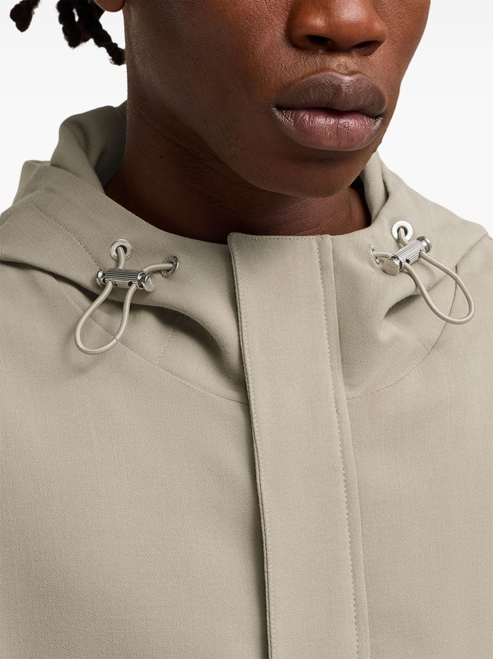 front-pocket hooded jacket - 5