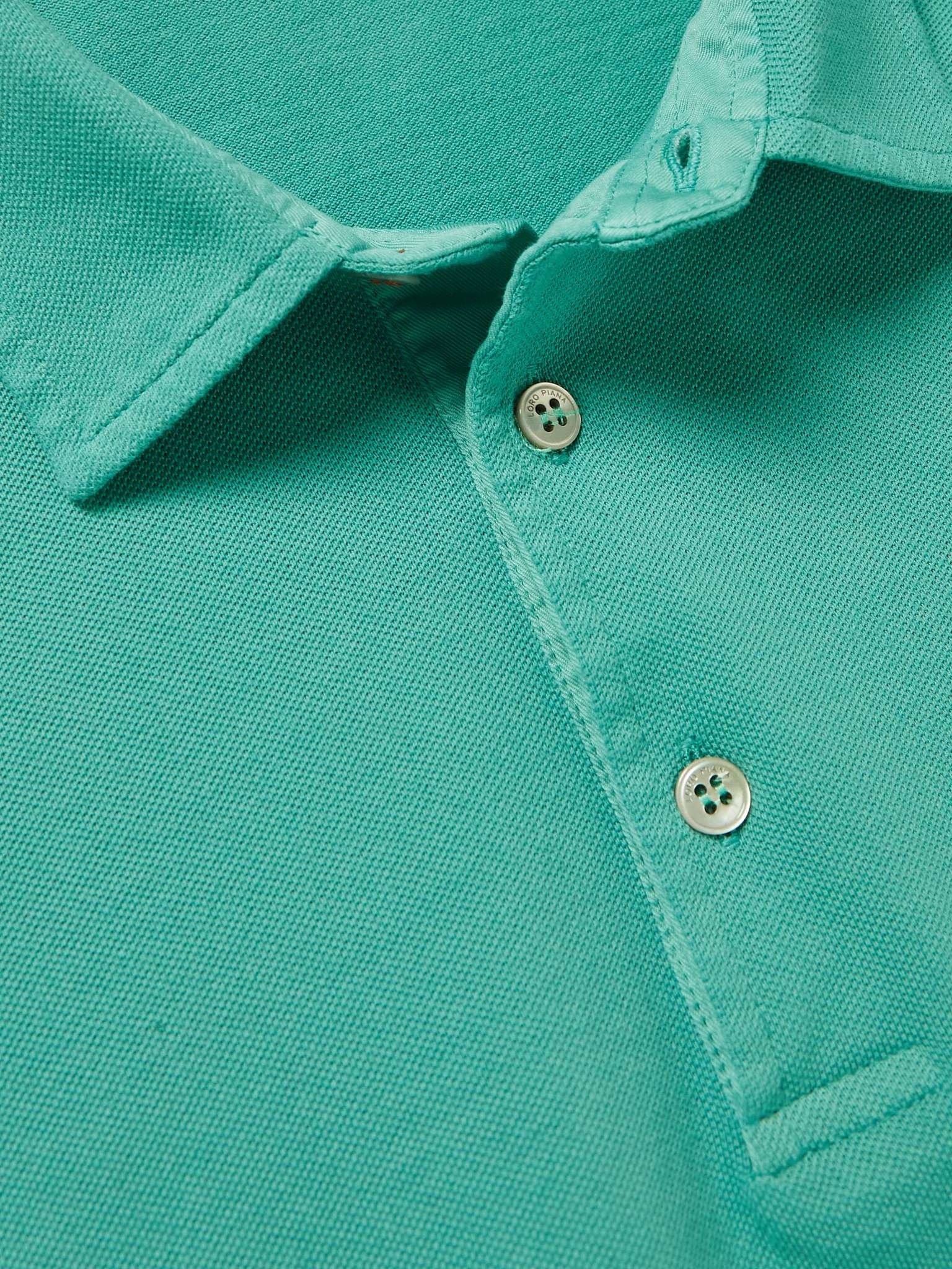 Cotton-Piqué Polo Shirt - 6