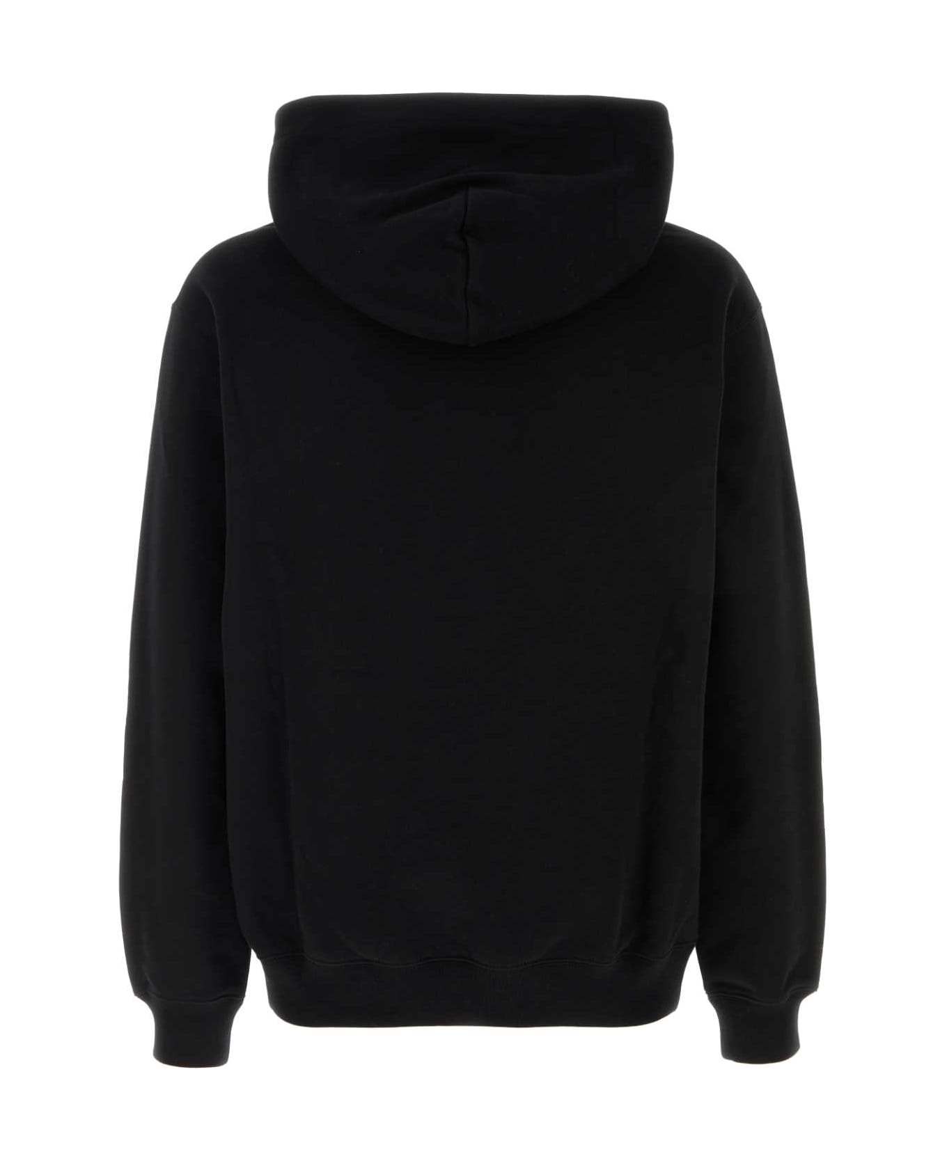 Black Jersey Sweatshirt - 2