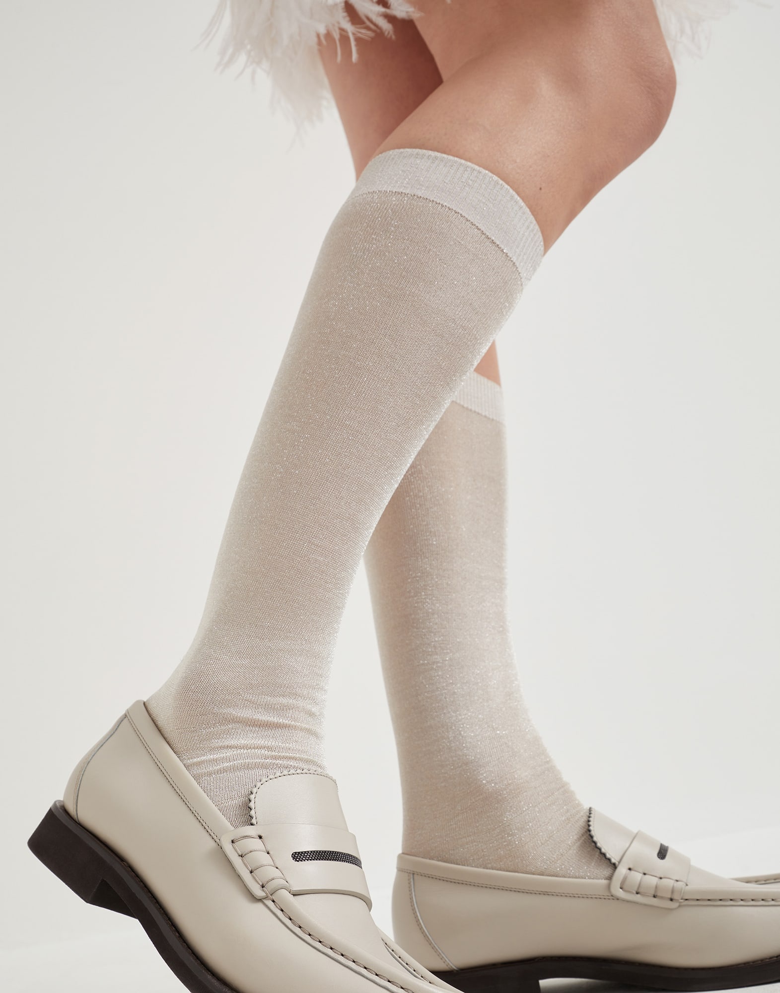 Sparkling knit socks - 3