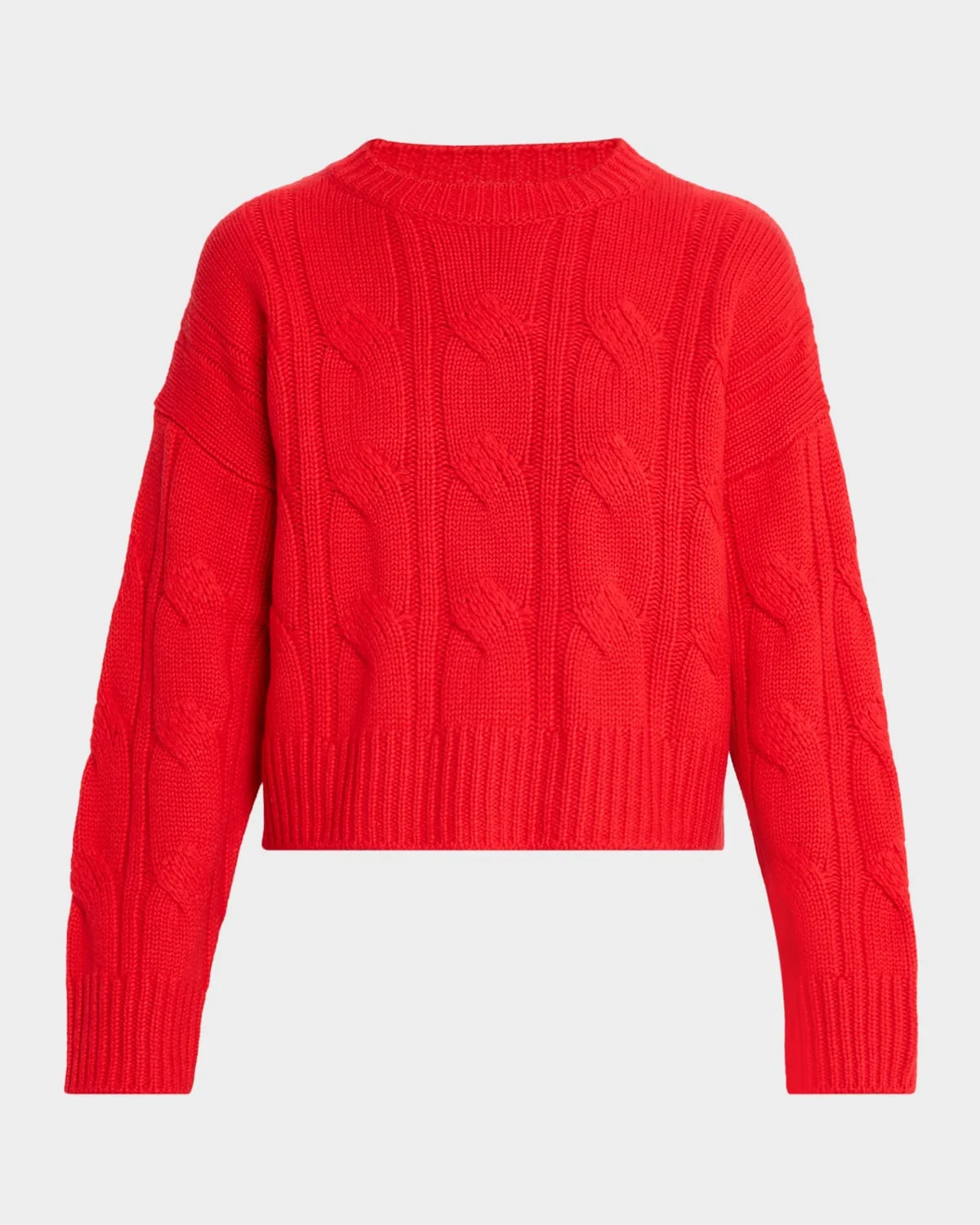 Tristan Cable-Knit Cashmere Sweater - 1