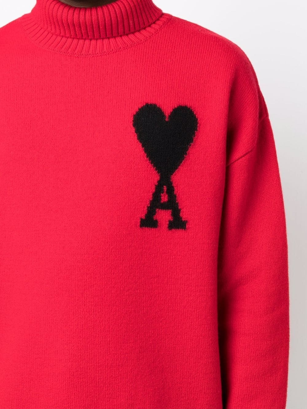 Ami de Coeur roll-neck jumper - 6