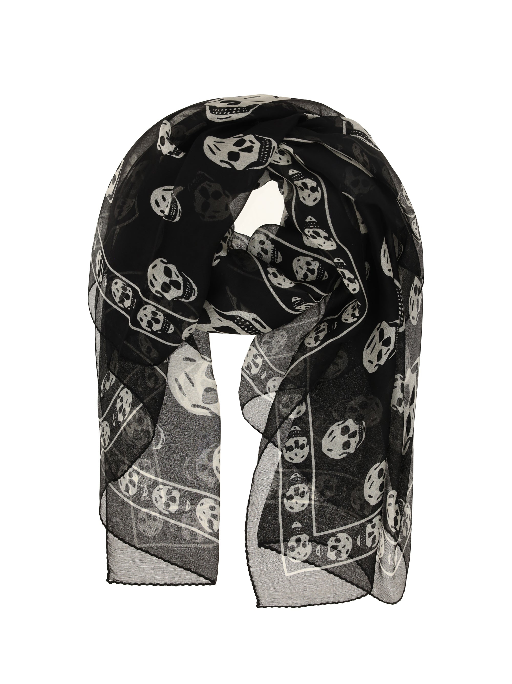 Alexander Mcqueen Women Skull Foulard - 2