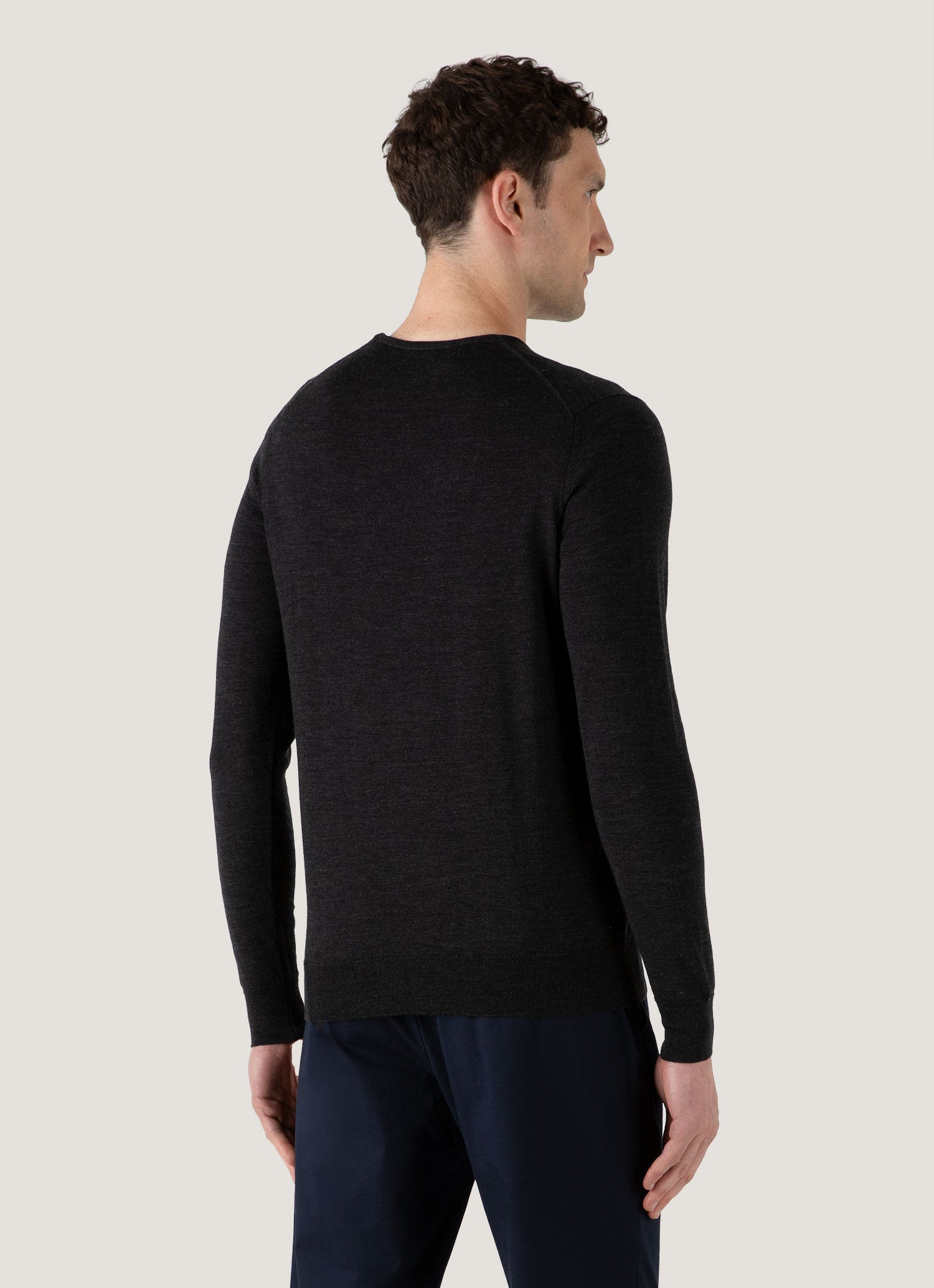 Merino Crew Neck Jumper - 5