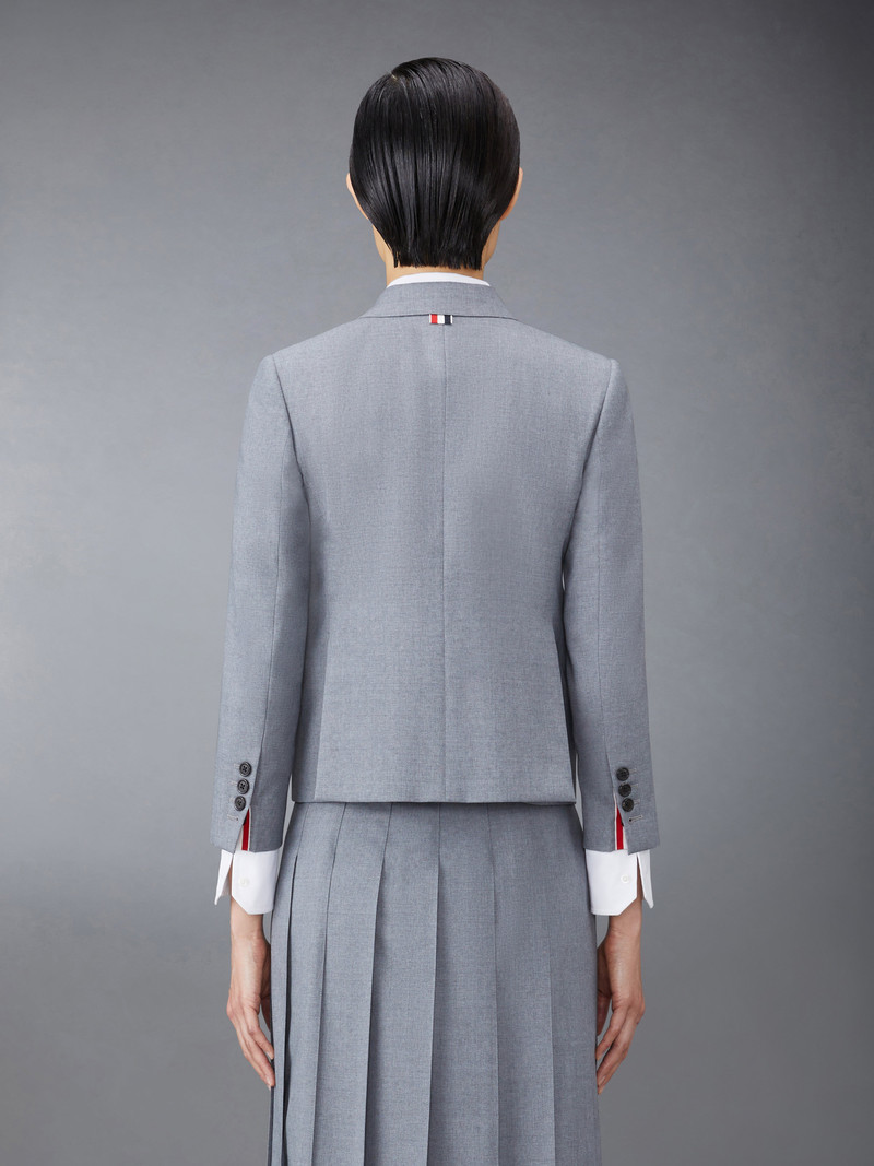 Thom Browne Plain Weave School Uniform Slim Fit Sport Coat outlook