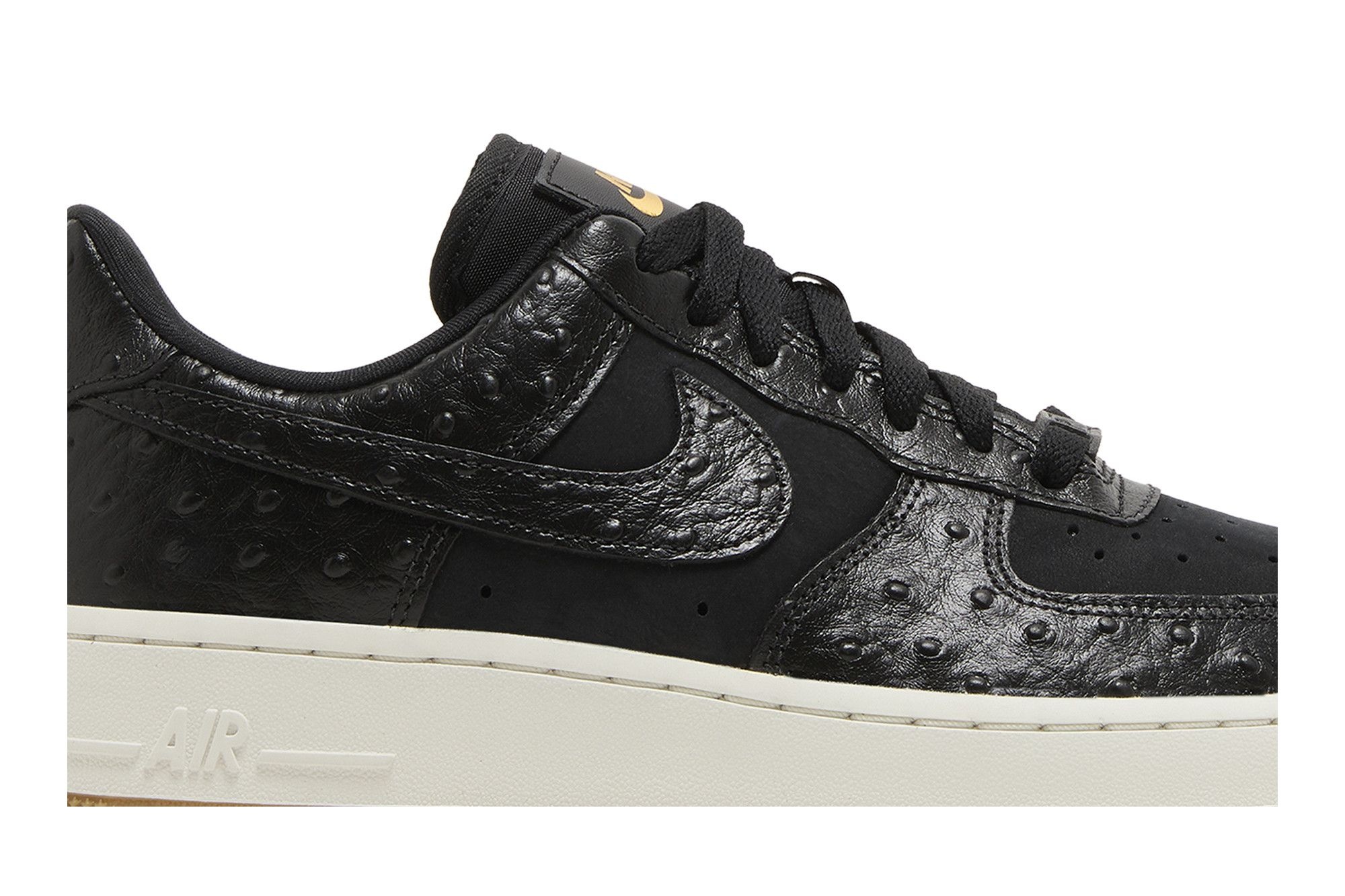 Wmns Air Force 1 '07 LX 'Black Ostrich' - 2