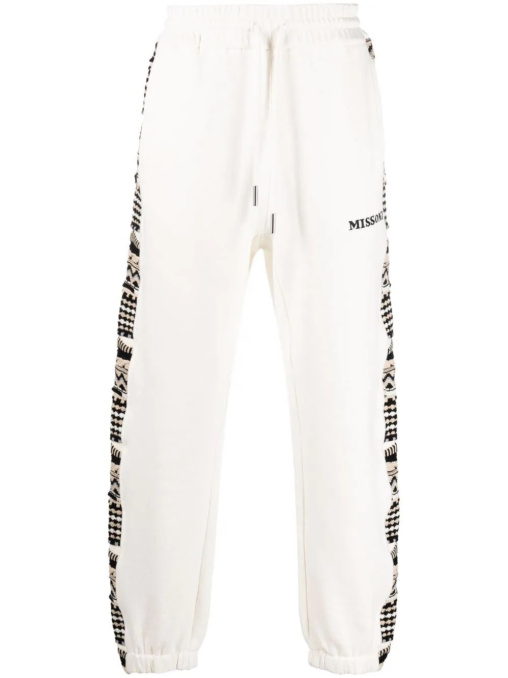 side-panel track pants - 1