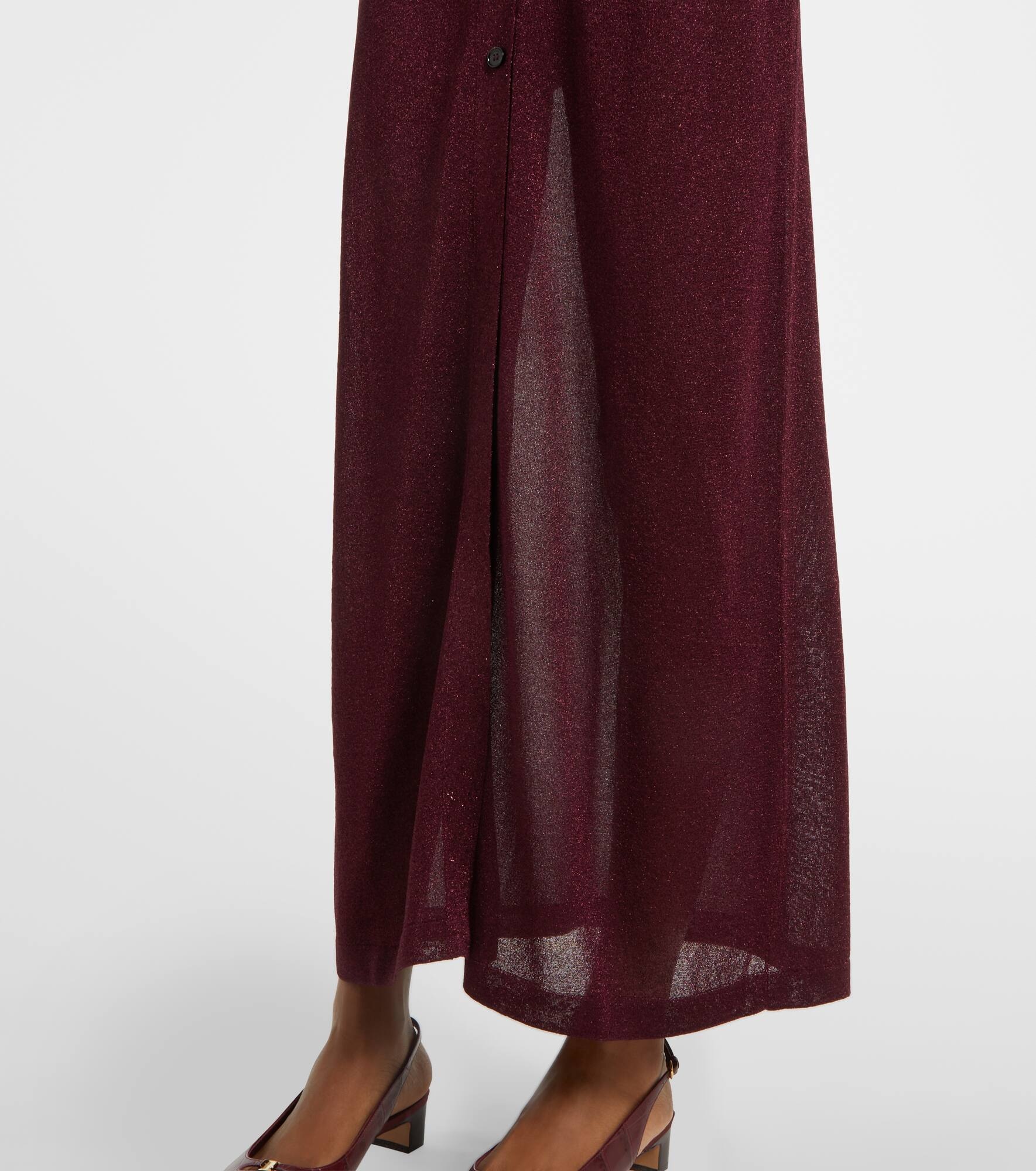 Lamé cardigan - 6