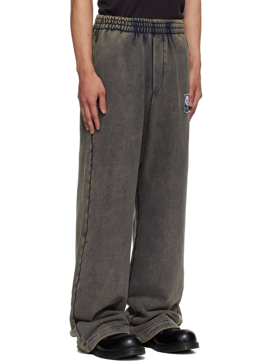 Gray Teddy ID Jersey Sweatpants - 2