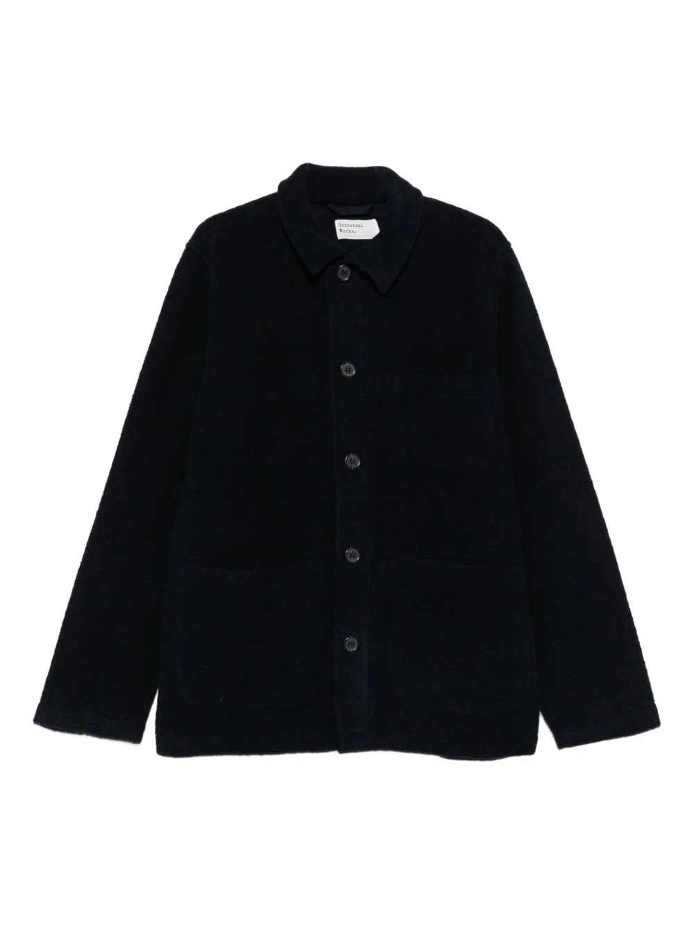 button-front shirt jacket - 1