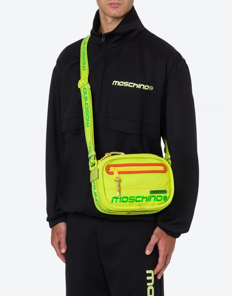 Moschino REFLECTIVE LOGO NEOPRENE CAMERA BAG outlook