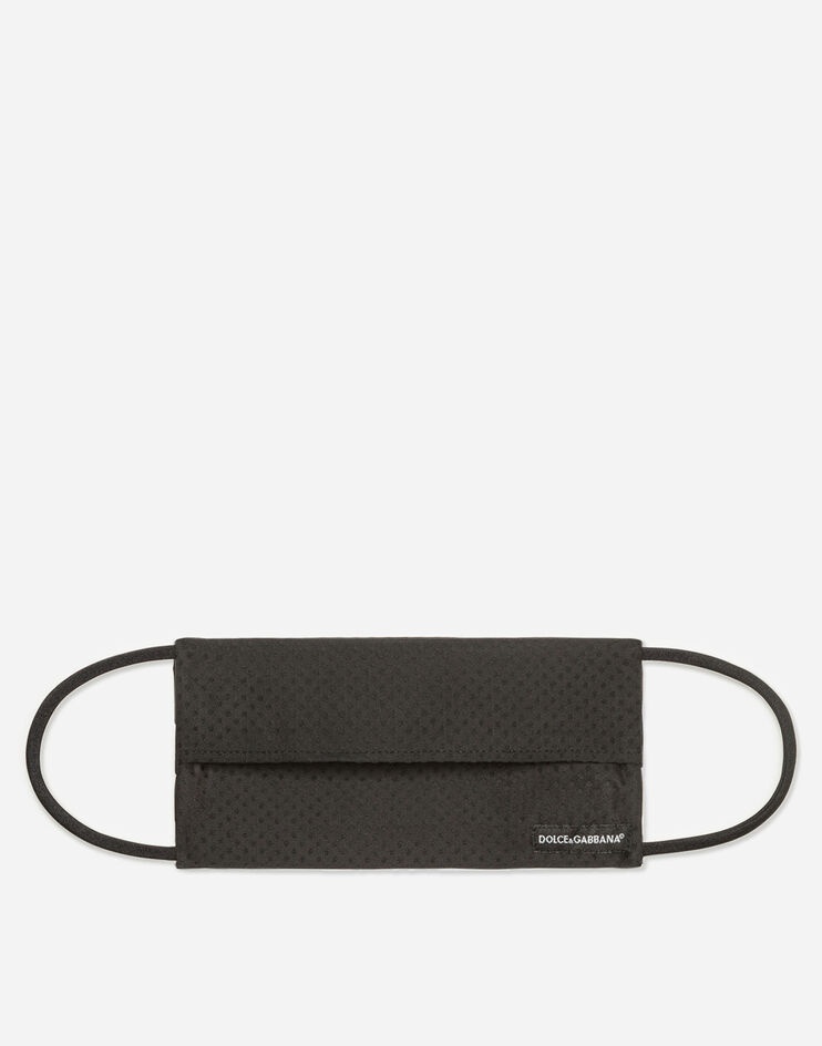 Jacquard face mask and tie set - 3