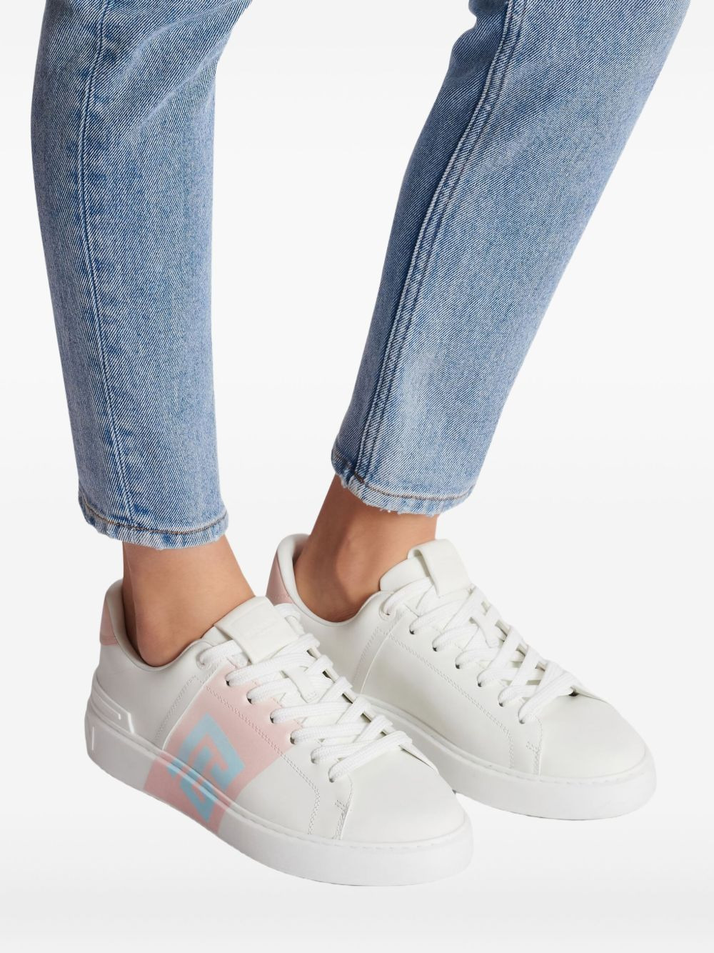 B-Court panelled sneakers - 5