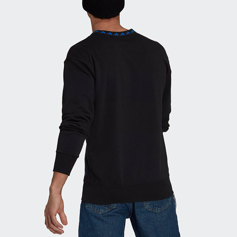 adidas Men's adidas Soccer/Football Training Sports Pullover 21-22 Season Manchester United Black GR3875 outlook