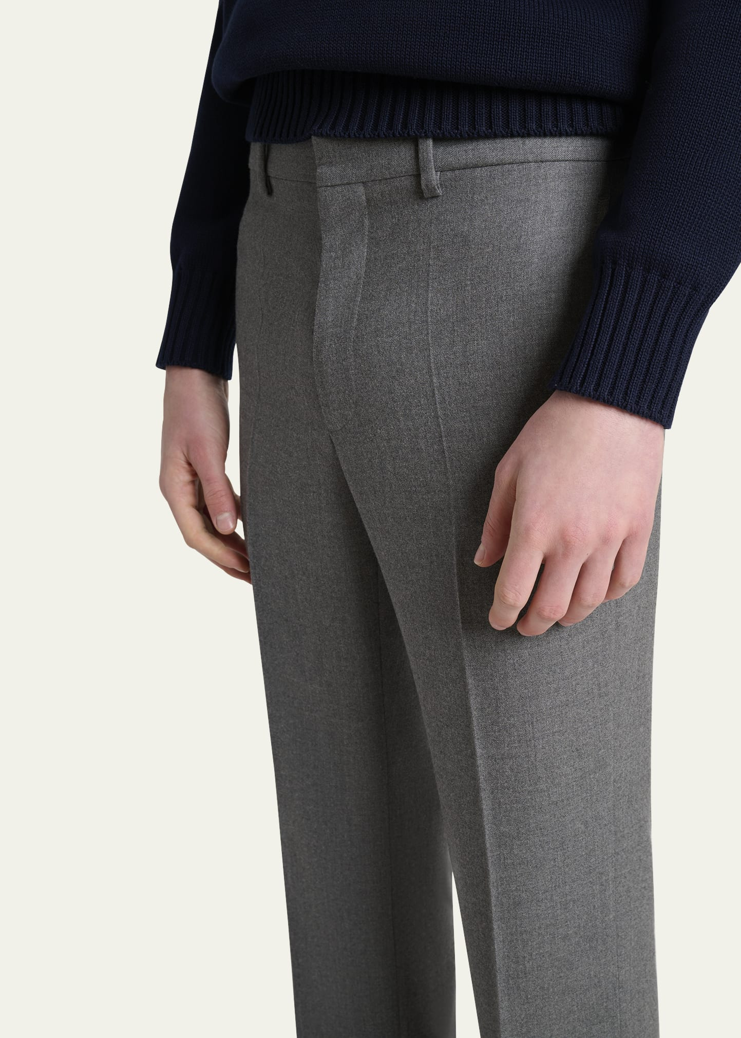 Men's Classic-Fit Formal Trousers - 5