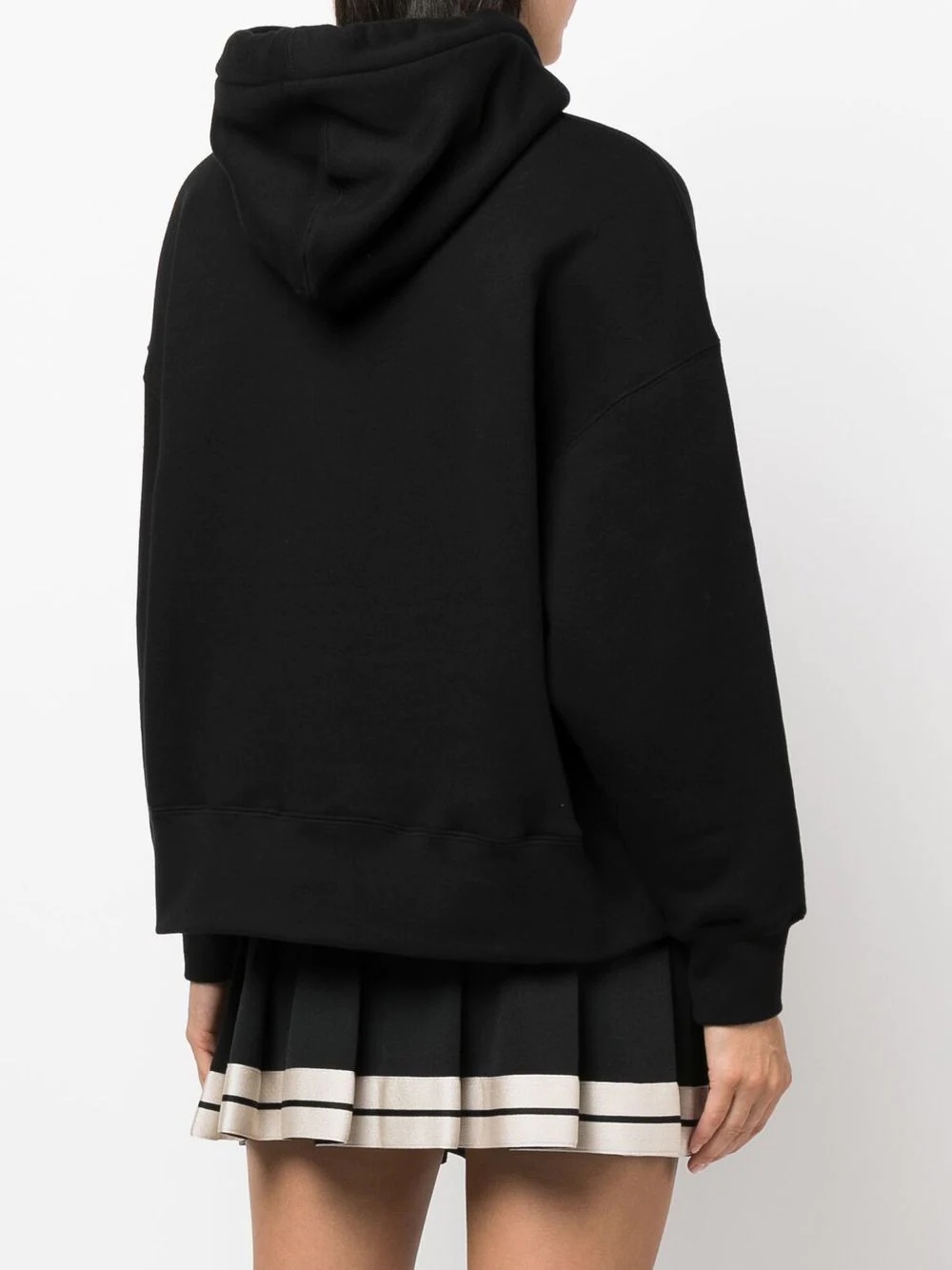 sequined-bear oversized hoodie - 4