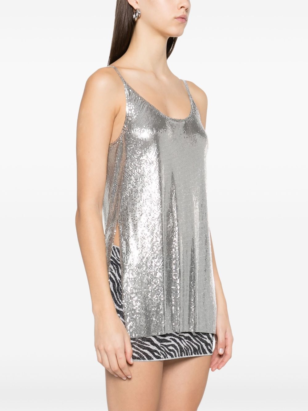 mesh tank top - 3