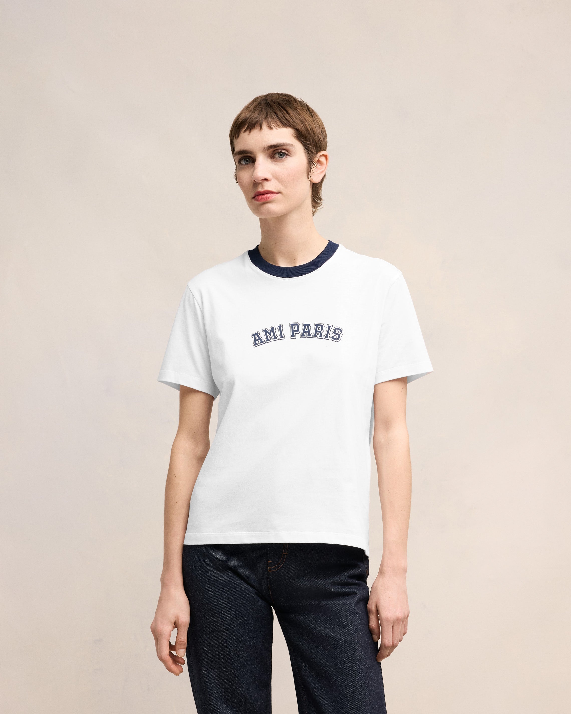 AMI Paris AMI PARIS T-SHIRT | REVERSIBLE
