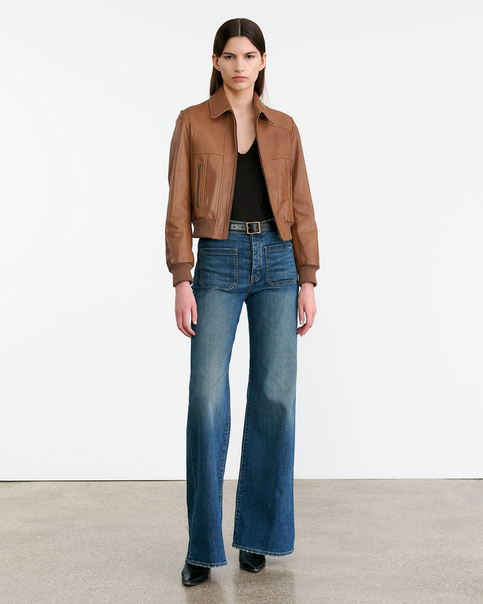 SUE LEATHER JACKET - 5