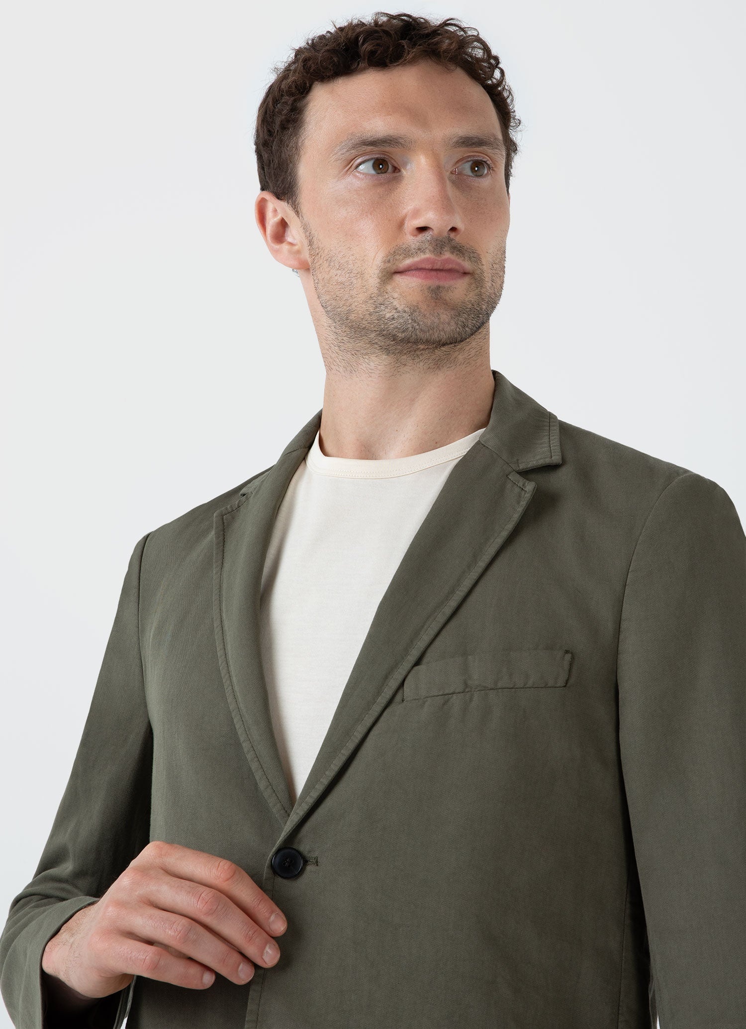 Cotton Linen Blazer - 6