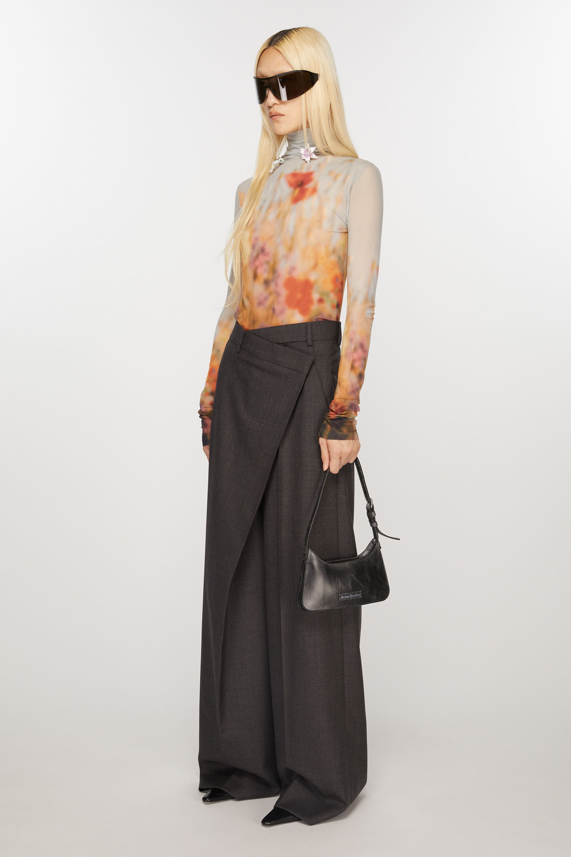 Platt micro shoulder bag - Black - 2