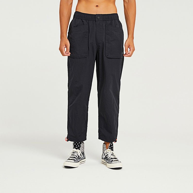 Converse Nylon Pocket Pants 'Black' 10023166-A03 - 3