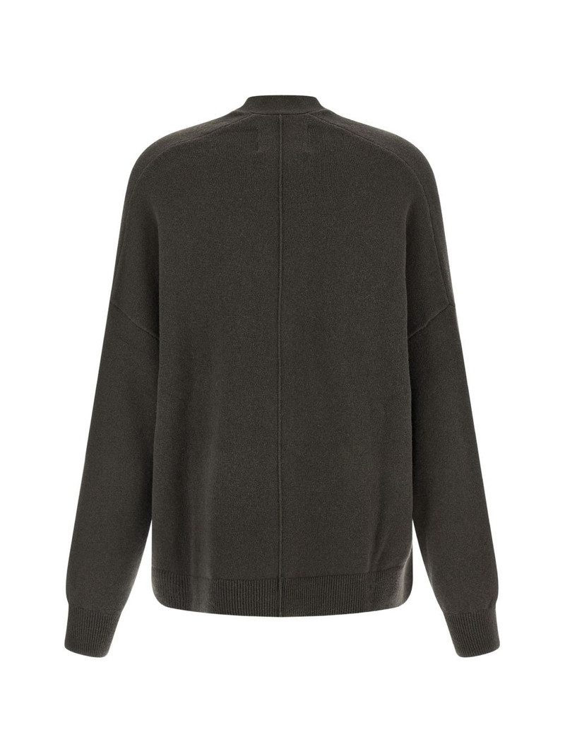 extreme cashmere v-neck side slits cardigan outlook
