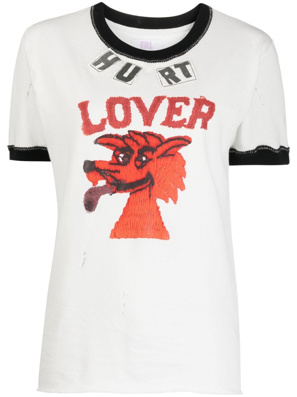 Hurt Lover graphic-print T-shirt - 1