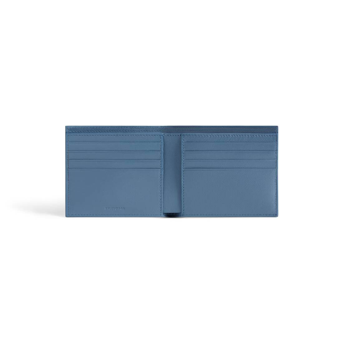 Men's Cash Square Folded Wallet  in Blue - 2