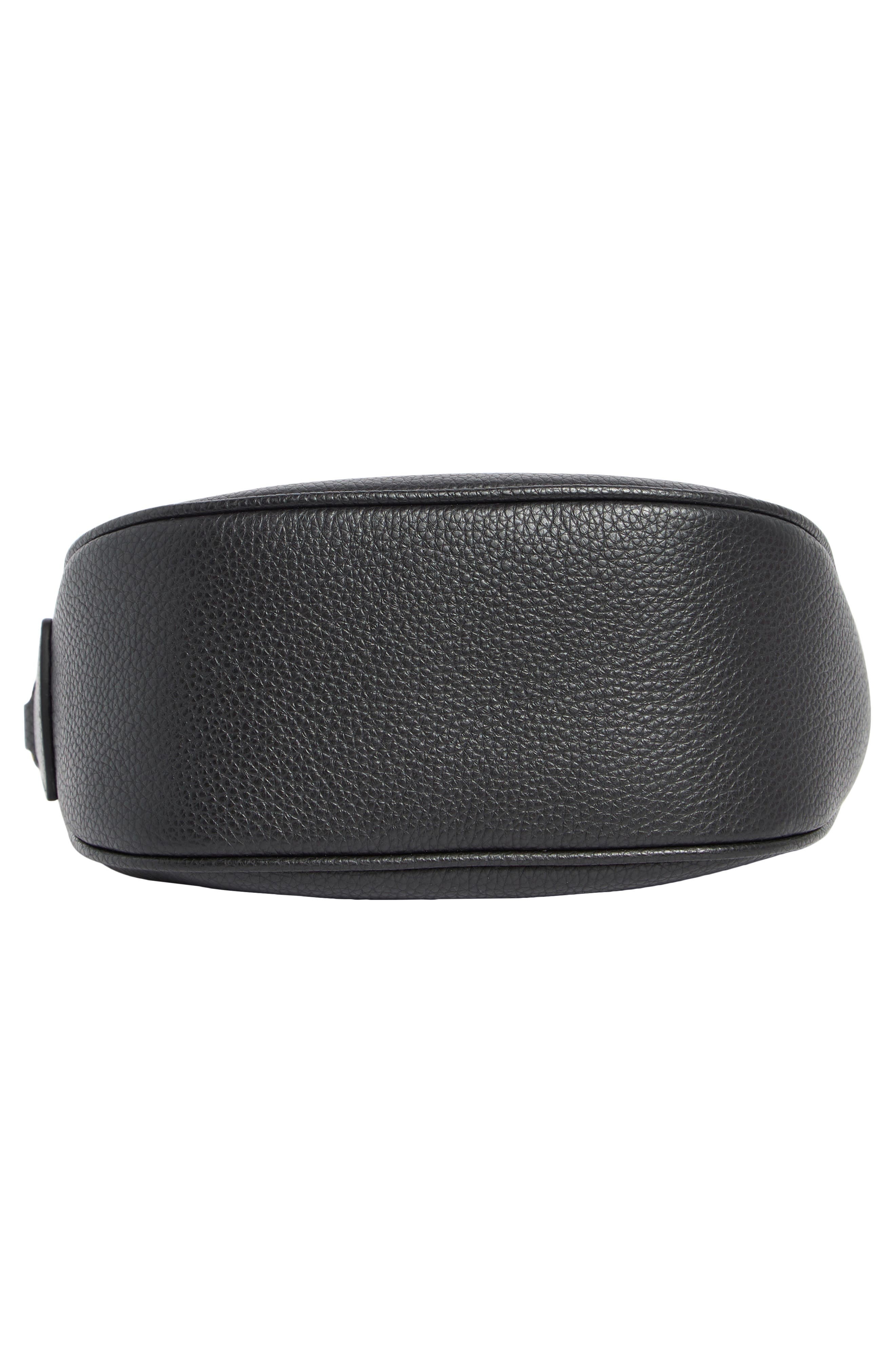 FERRAGAMO Mini Smile Leather Top Handle Bag in Nero at Nordstrom - 6