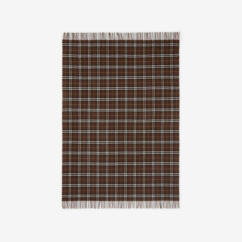 Burberry Check Cashmere Blanket outlook