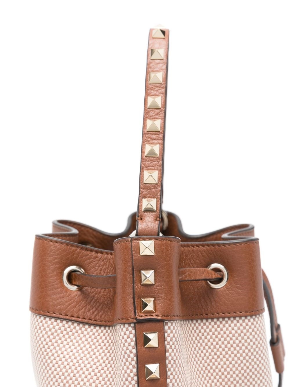 Rockstud canvas bucket bag - 2