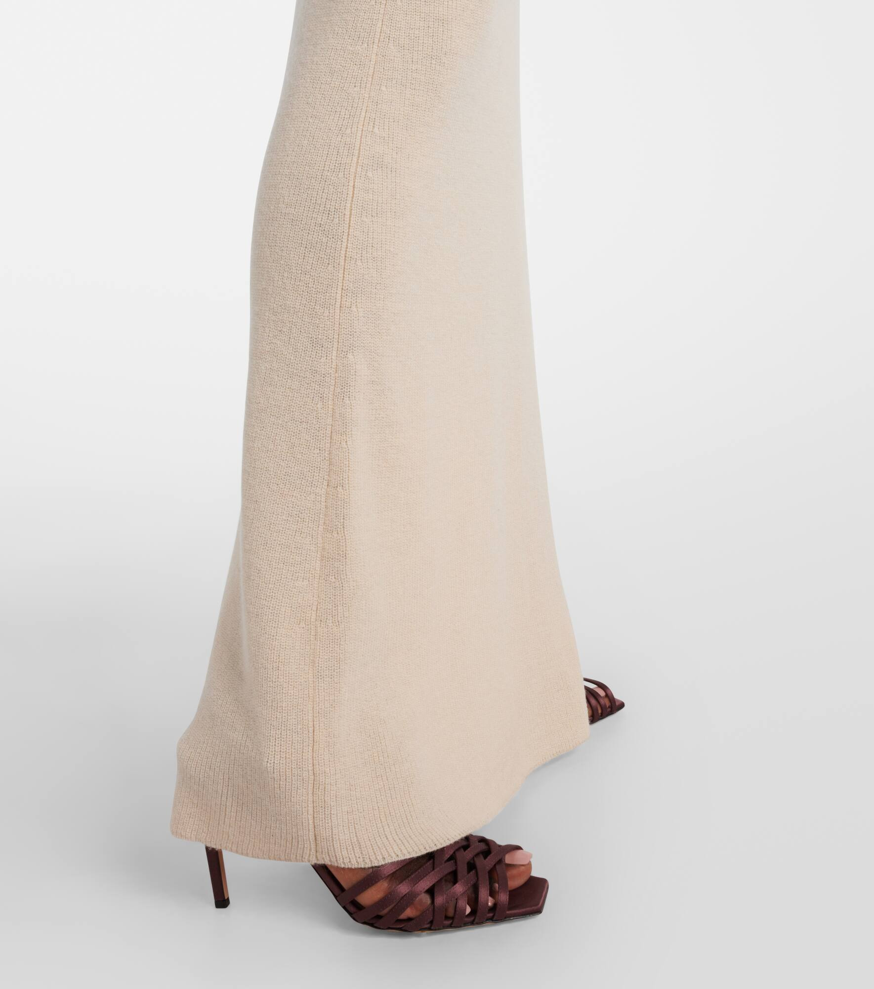 Vao wool-blend maxi dress - 5
