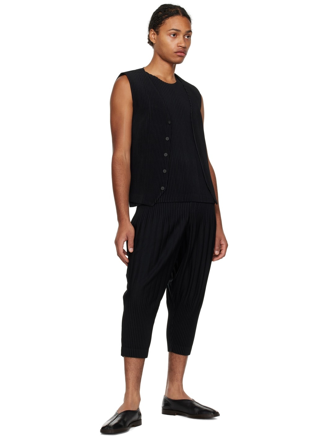 Black Basics Trousers - 4